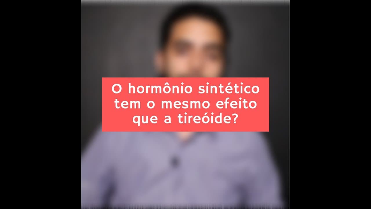 O comprimido de levotiroxina consegue substituir a tireóide?