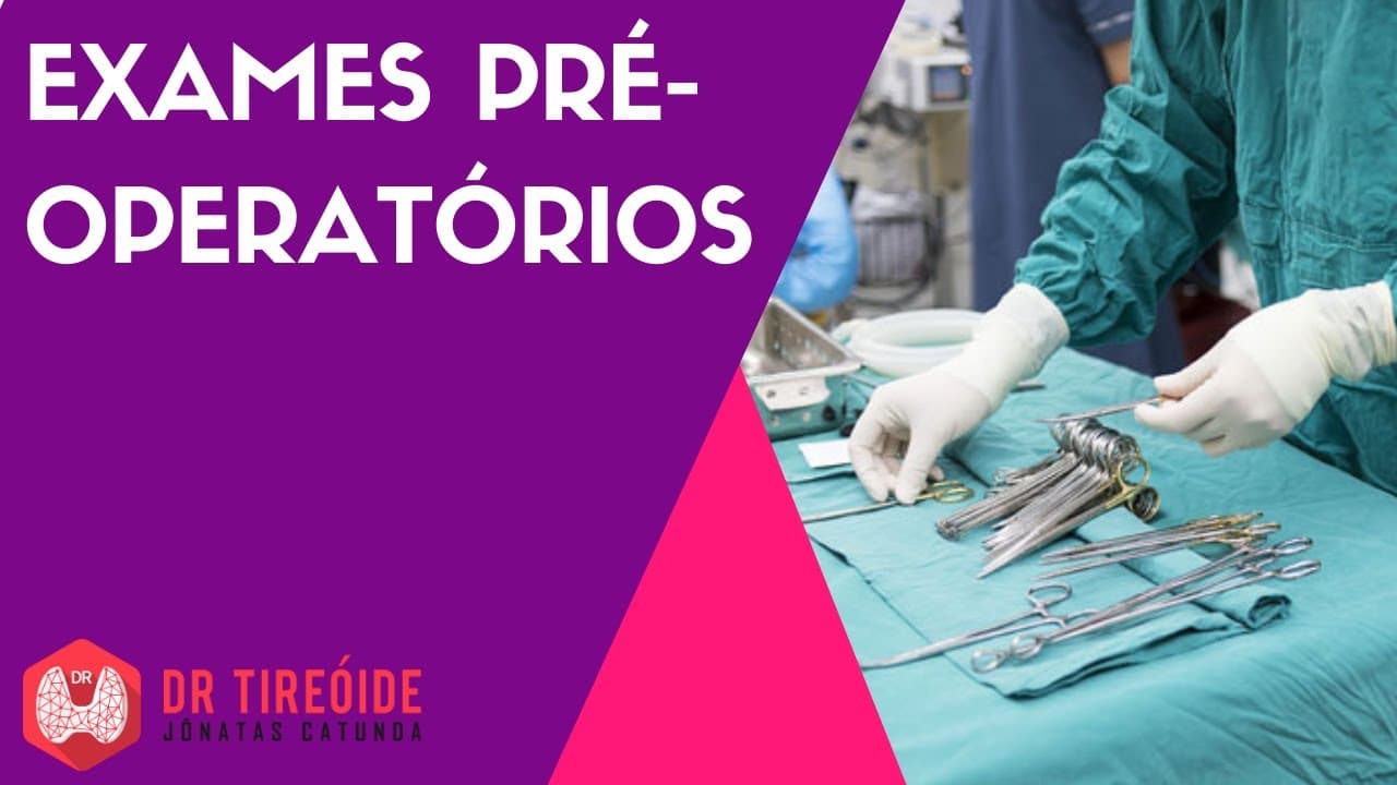 Exames pré-operatórios
