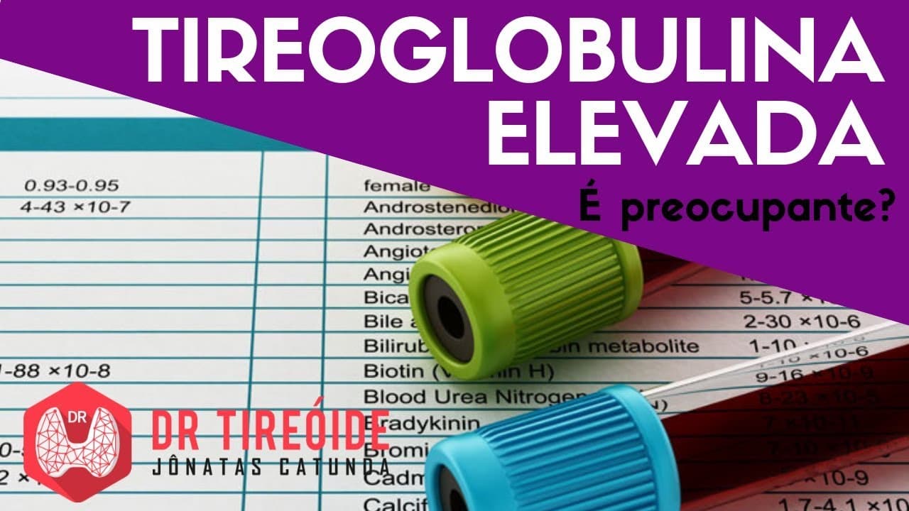 Tireoglobulina elevada - É preocupante? - Dr Tireóide Responde