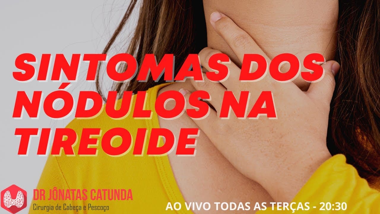 Sintomas dos nódulos na tireoide