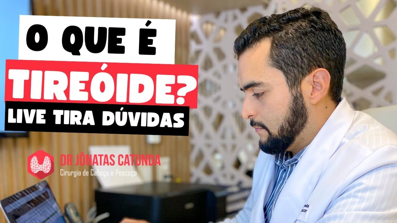 O que é tireoide? É grave? - ao vivo respondendo perguntas