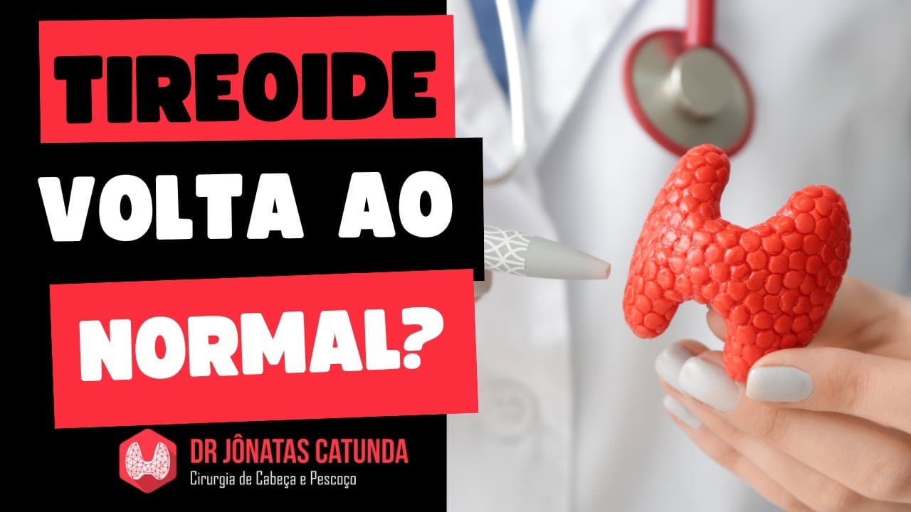 Tireoide volta ao normal? Existe cura para hipotireoidismo? Hipertireoidismo?