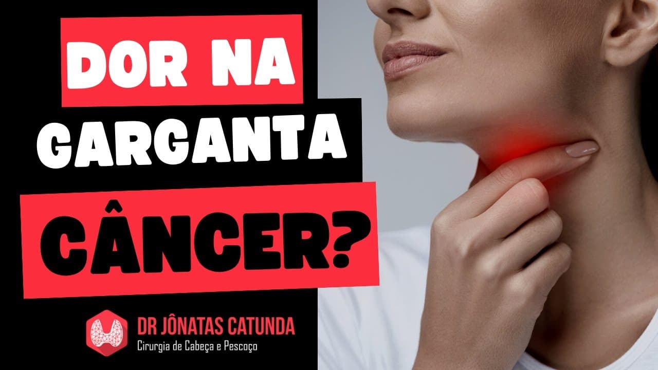Dor na garganta, será que é câncer? Possíveis problemas de saúde!