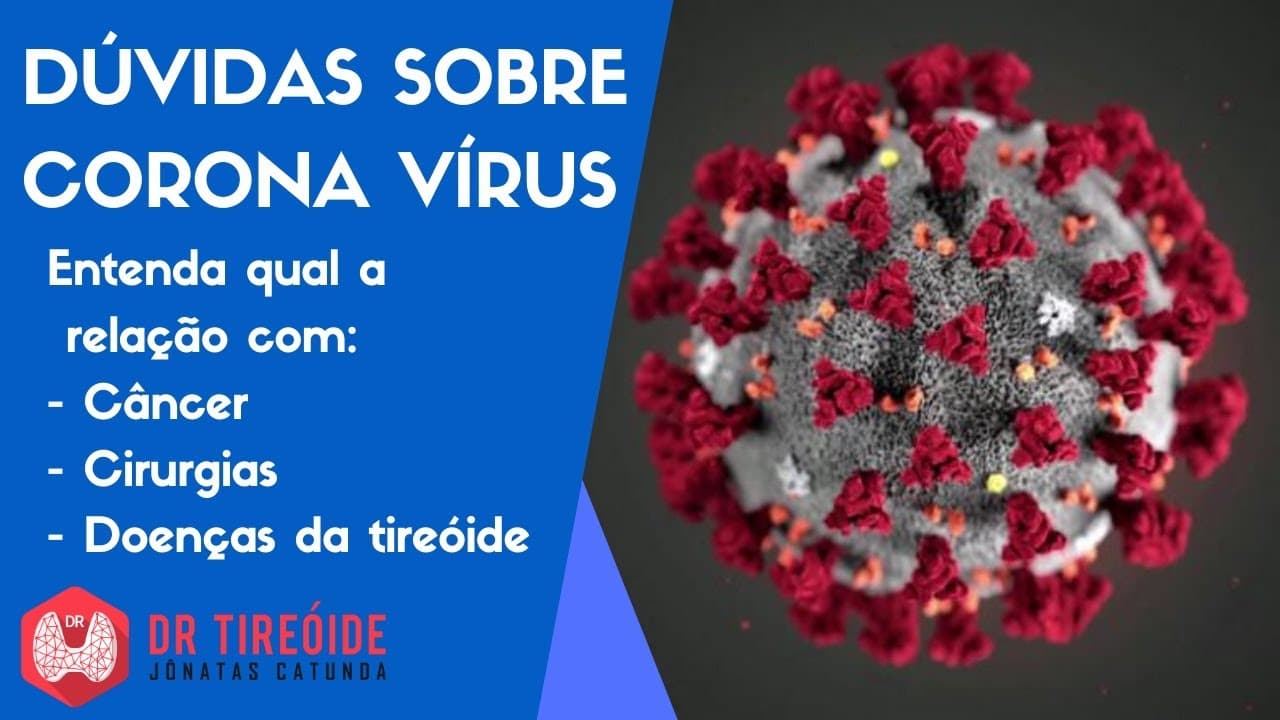 Dúvidas sobre Corona vírus - Live especial respondendo perguntas! - Dr Tireóide responde