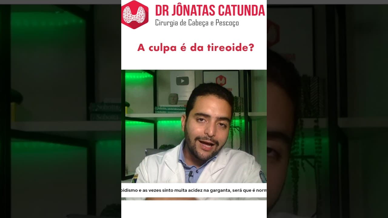 A culpa é da tireoide?