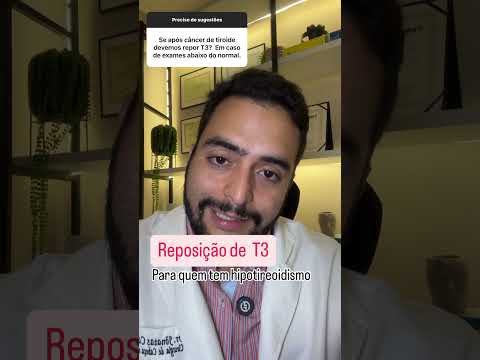 SOBRE REPOR T3 NO HIPOTIREOIDISMO