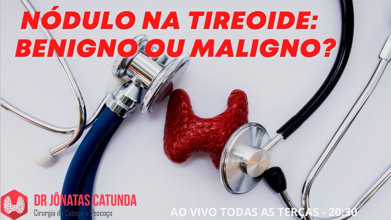 Como saber se o nódulo na tireoide é benigno ou maligno? Ao vivo respondendo perguntas!