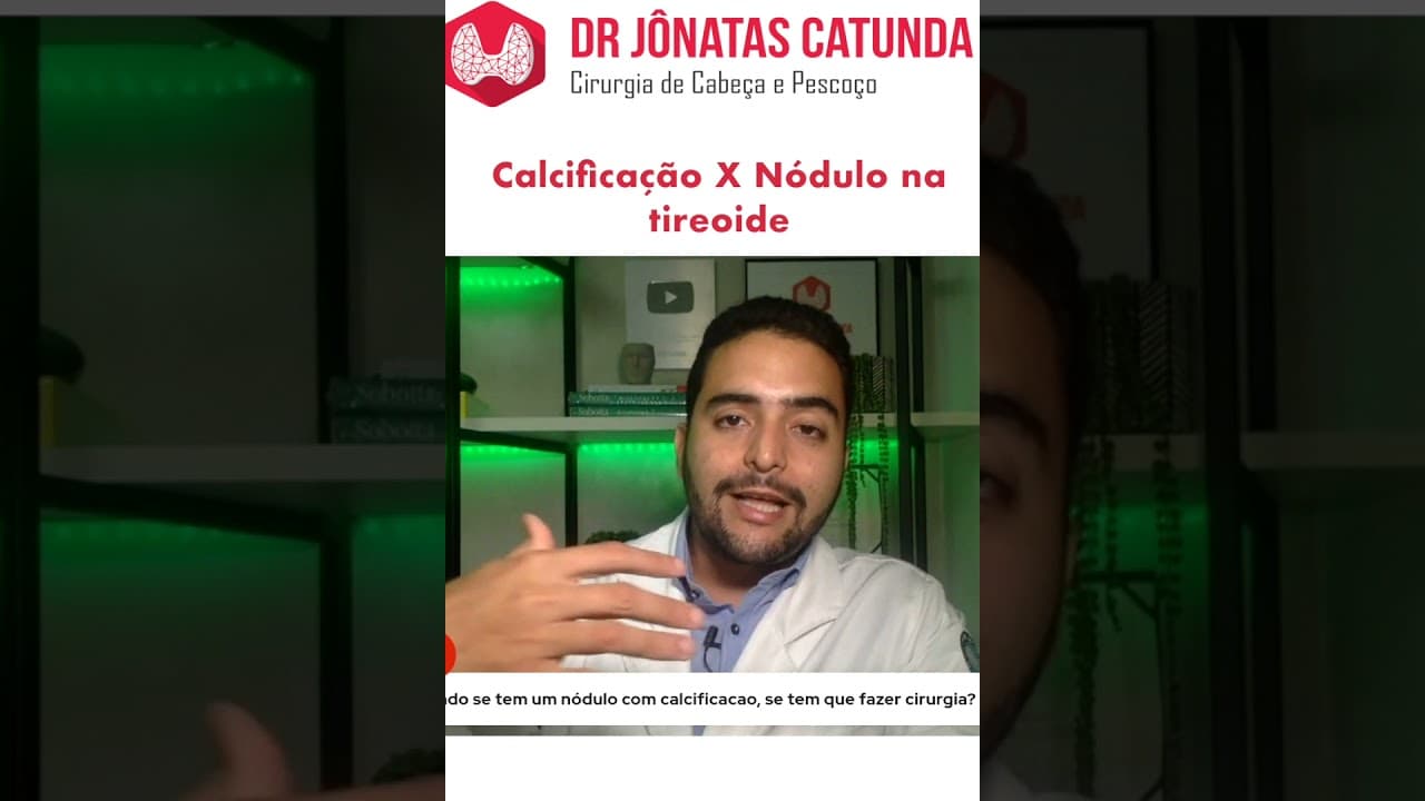 Calcificação em nódulo na tireóide