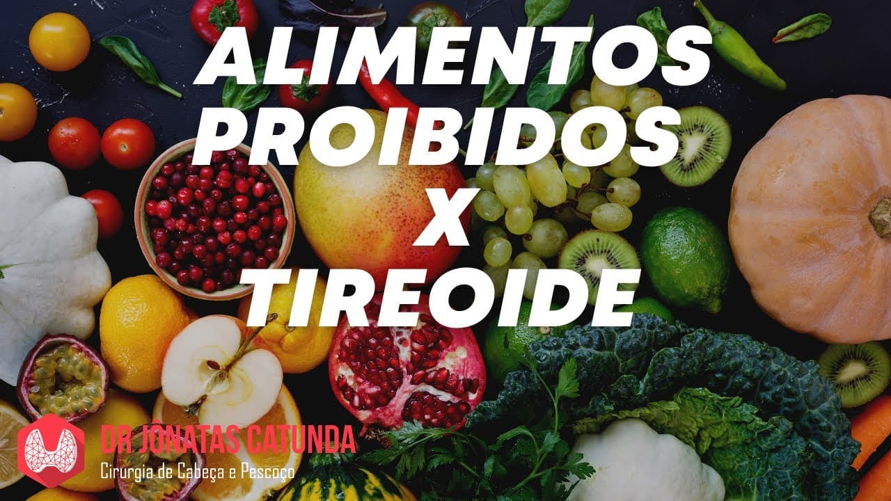 O que pode e não pode comer em quem tem doença da tireoide?