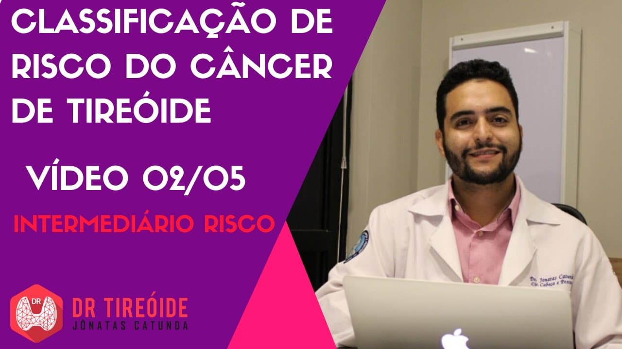 Câncer de tireóide de Intermediário risco - Classificação de risco de recidiva - Vídeo 02/05