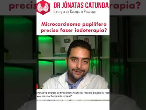 Microcarcinoma papilífero da tireoide precisa fazer radioiodoterapia?