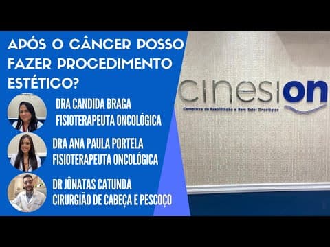 Após o câncer posso fazer procedimento estético? Live com especialistas