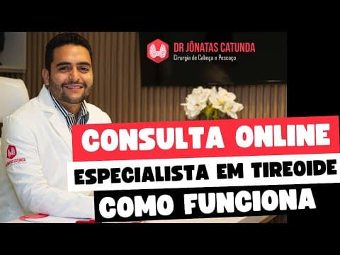 Atendimento online com Dr Jônatas Catunda - Telemedicina