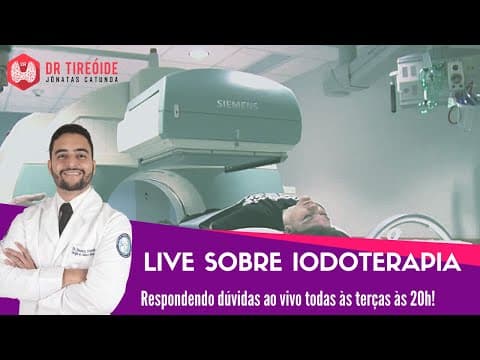 LIVE sobre Iodoterapia - Dr Tireóide responde