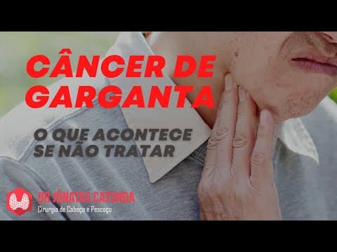 Câncer de garganta sem tratamento, qual a sobrevida?
