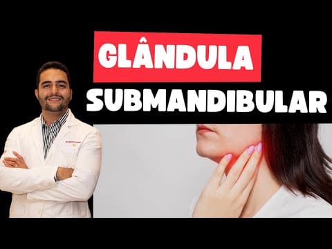 Nódulo, cálculo salivar, inchaço na glândula submandibular - pode ser câncer?