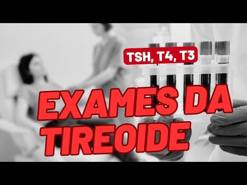 Exames da tireoide sem enrolação: TSH, T4, T3 e ultrassom — o que é normal, quando se preocupar!