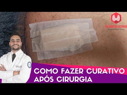 Como fazer curativo após uma cirurgia!