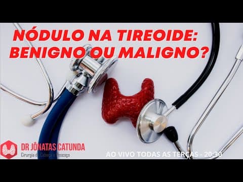 Como saber se o nódulo na tireoide é benigno ou maligno? Ao vivo respondendo perguntas!