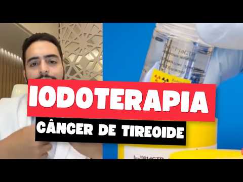 Iodoterapia: etapas, isolamento e o que esperar